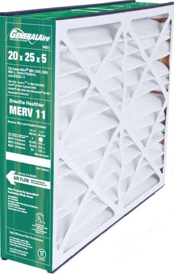 Generalaire / Reservepro 4551 MERV 11 20x25x5 Furnace Filter - PureFilters.ca