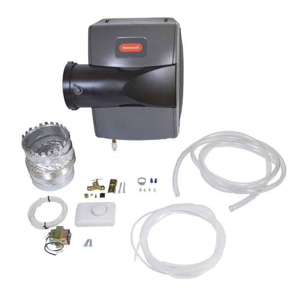 Trueease Humidifier Honeywell Home TrueEASE Basic Bypass Humidifier, Manual Humidistat, 17 ...