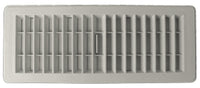 Primex Floor Register/Vent Cover, 4" x 14", Grey