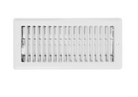 Imperial Louvered Floor Register/Vent Cover, 3" x 10", in White