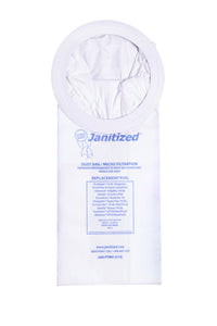 JAN-PTMV-2(10) Janitized Paper Bag Proteam Mega VAC, Coach & Super Coach Micro Filter Case Of 10 - PureFilters