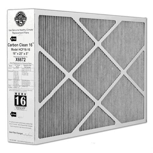 Lennox X6672 - Carbon Clean Healthy Climate HCF16-16 16x25x5 MERV
