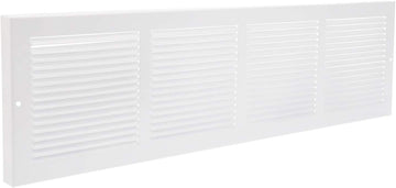 Imperial Return Air Baseboard Grille/Vent Cover, 24" x 6", White