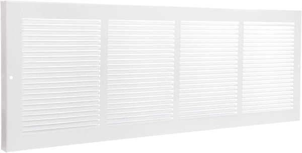 Imperial Return Air Baseboard Grille/Vent Cover, 24" x 8", White