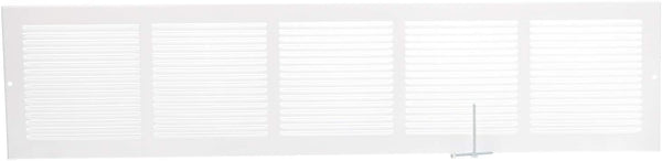 Imperial Return Air Baseboard Grille/Vent Cover, 30" x 6", White