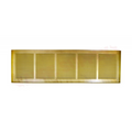 Imperial Return Air Baseboard Grille/Vent Cover, 30" x 8", Brass