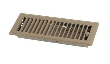 Imperial Louvered Floor Register/Vent Cover, 3" x 10", Beige