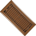 Imperial Louvered Floor Register/Vent Cover, 4" x 10", Brown