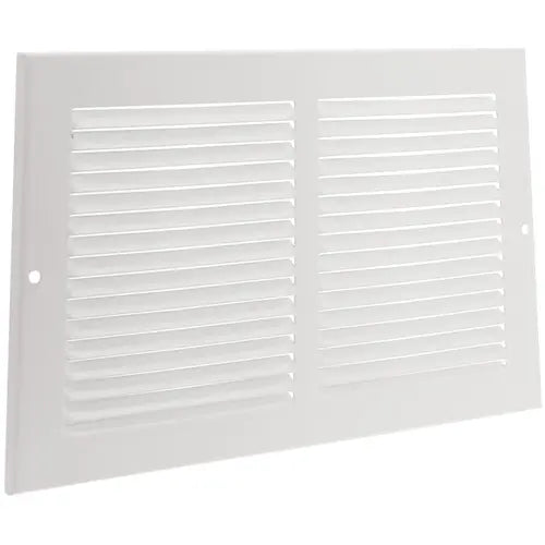 Imperial Sidewall Grille/Vent Cover, 10" x 6", White