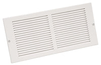 Imperial Sidewall Grille/Vent Cover, 12" x 6", White