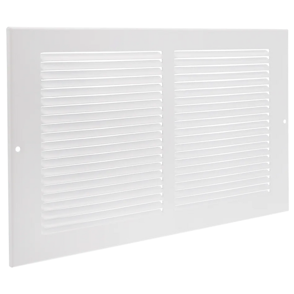 Imperial Sidewall Grille/Vent Cover, 12" x 8", White