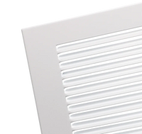 Imperial Sidewall Grille/Vent Cover, 12" x 8", White