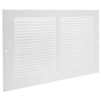 Imperial Sidewall Grille/Vent Cover, 16" x 8", White