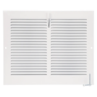 Imperial Sidewall Register/Vent Cover, 8" x 6", White