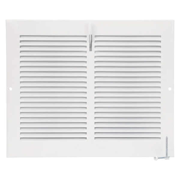 Imperial Sidewall Register/Vent Cover, 8" x 6", White