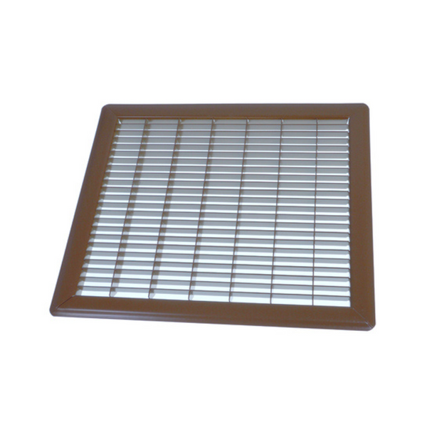 Imperial Return Air Floor Grille/Vent Cover, 12" x 14", Brown