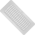 Imperial Louvered Floor Register/Vent Cover, 3" x 10", White