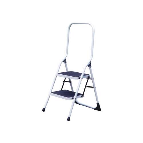 Shopro 2-Step Steel Ladder, White
