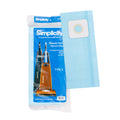S6-6 Simplicity OEM Paper Bag Pack of 6 Type A for Symmetry Upright Vacuum Models S20E S20ENT, 6 Series, 5000 Series, & S20EZM *Also Fits Riccar Vibrance Models R20E R20ENT, R Series, 2000 Series, 4000 Series, 8000 Series & Fuller Brush Model FBTM*