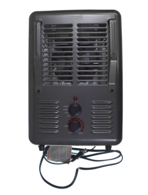 King Electric Portable Utility Heater, 1300/1500W - PureFilters