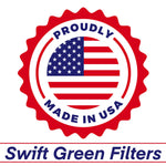 Swift Green Filter SGF-W80 VOC Removal Refrigerator Water Filter - Equivalent to EveryDrop EDR5RXD1, Whirlpool 4396510 - PureFilters