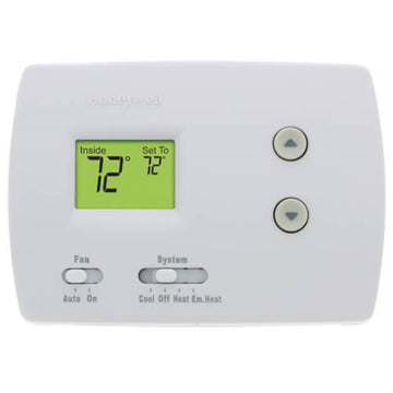Honeywell Home PRO 3000 Digital Heat Pump Thermostat [Non-Programmable, Heat/Cool]