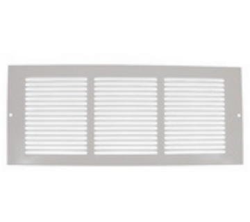 Imperial Sidewall Grille/Vent Cover, 16" x 6", White