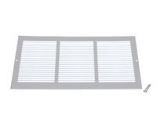 Imperial Sidewall Grille/Vent Cover, 18" x 8", White