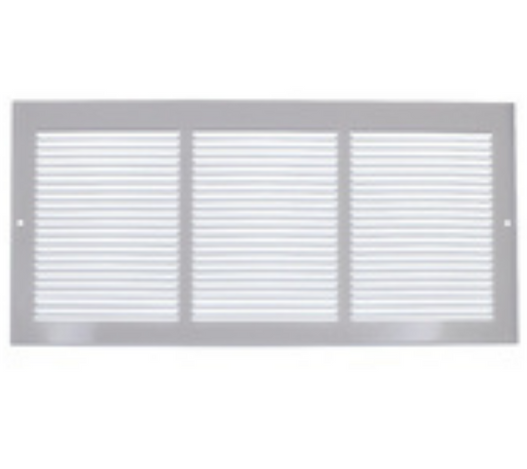 Imperial Sidewall Grille/Vent Cover, 18" x 8", White
