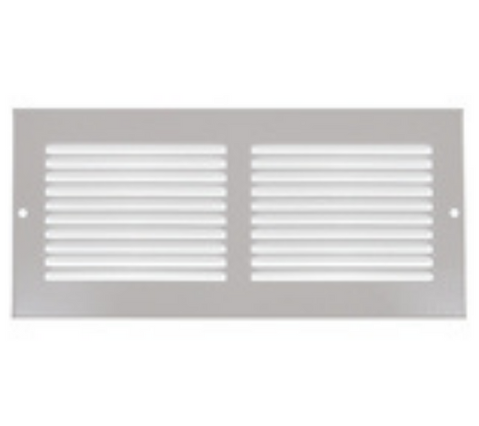 Imperial Sidewall Grille/Vent Cover, 10" x 4", White