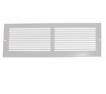 Imperial Sidewall Grille/Vent Cover, 14" x 4", White