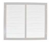 Imperial Sidewall Grille/Vent Cover, 14" x 12", White