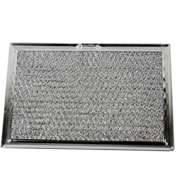 GE Microwave Range Hood Aluminum Grease Filter, 5-1/16" x 7-5/8" x 1/16" - WG02F05544