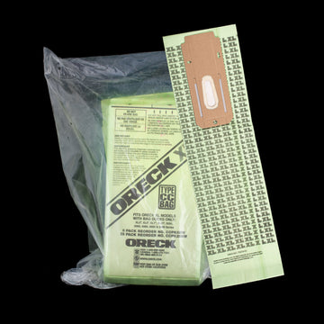 XO600125 Oreck OEM Paper Bag Pack of 25 Type CC High Density Fits Docking & Non-Docking Vacuums