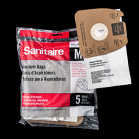 XSA65297 Sanitaire OEM Paper Bag Pack of 5 Style MM for EXTEND Canister Vacuum Models SC3683 & SC3687 - PureFilters